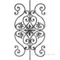 galvanized wrought iron baluster decorative scrolls component